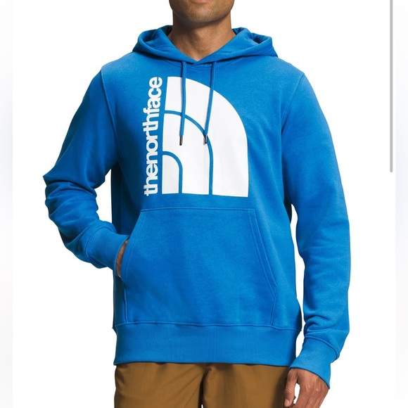 The North Face - BLUE DRAWSTRING HOODIE - Picture 3 of 3